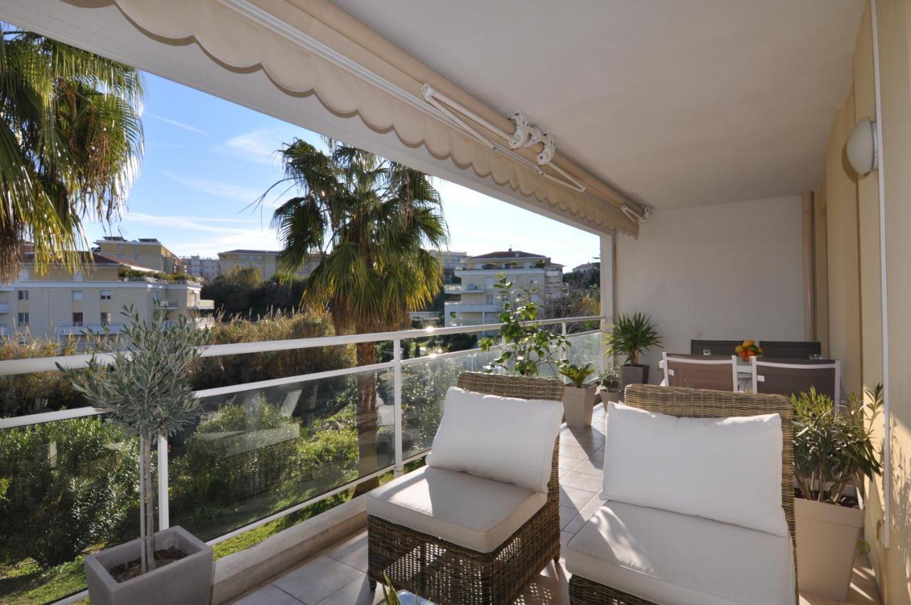 Elegant One-Bedroom Apartment With Swimming Pool - Stayinantibes - Le Vallon ภายนอก รูปภาพ